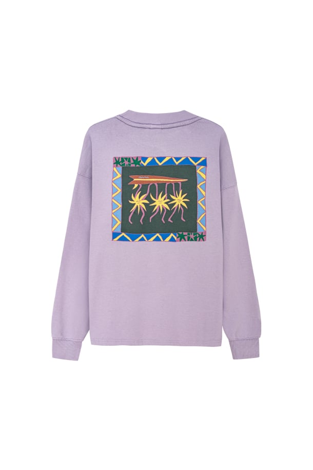 3Suns Longsleeve - Purple Haze - LAB10streetwear