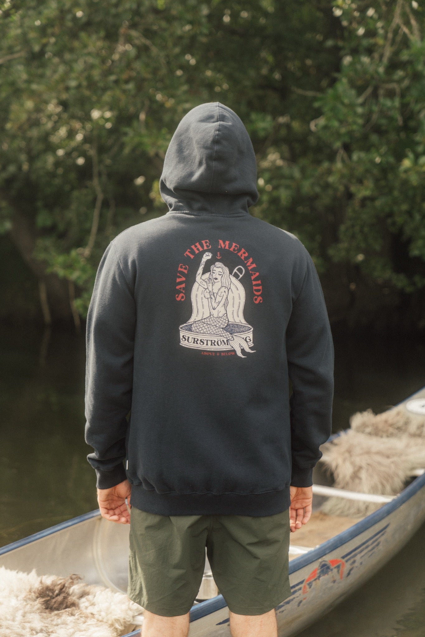 Lakor - Save The Mermaids Back Zip Hoodie - Lab10streetwear.nl