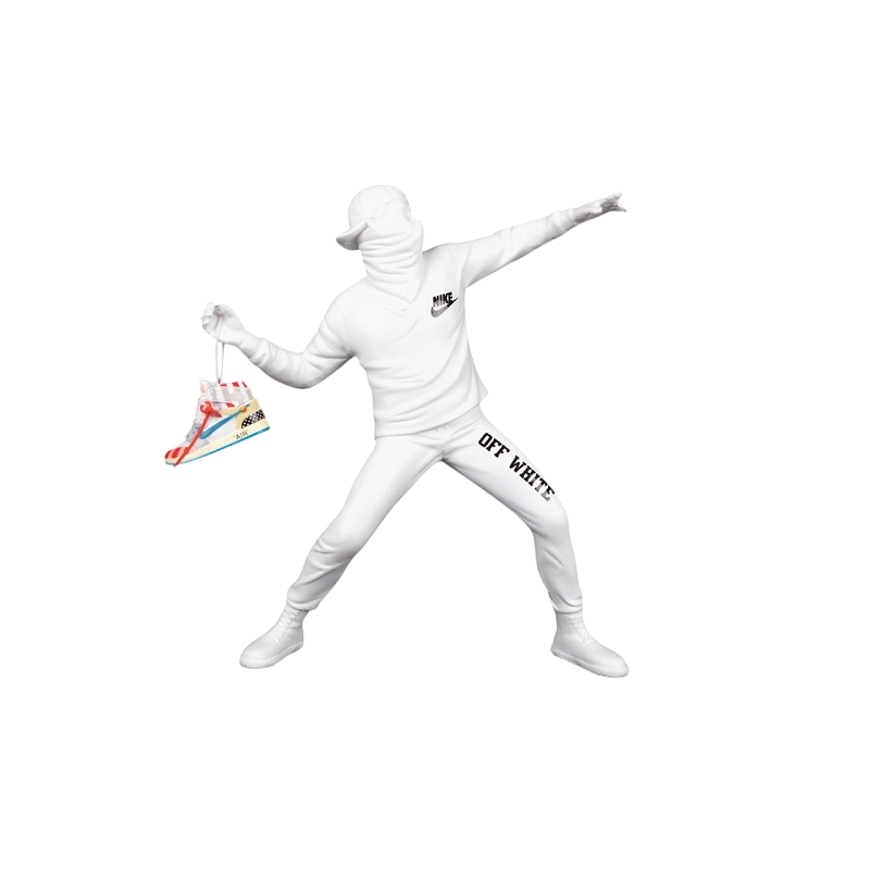 Banksy X Nike Air Jordan OFFWHITE