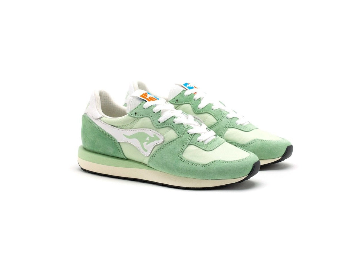 Aussie Athluxe II - Lime White - LAB10streetwear