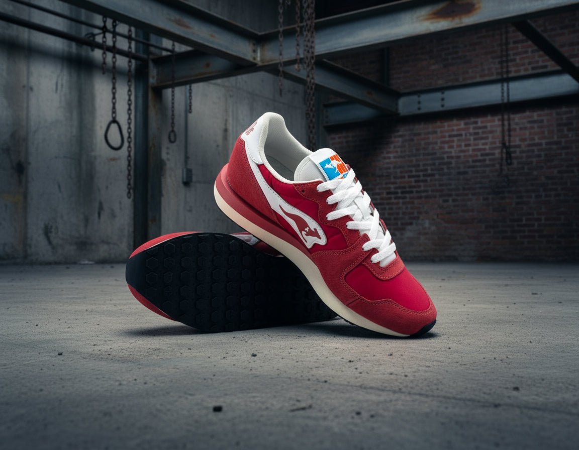 Aussie Athluxe II - Red White - LAB10streetwear