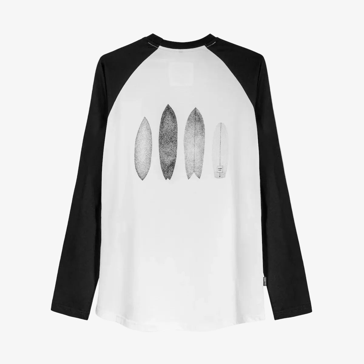 surf.inc Boards Longsleeve- Black & White -lab10streetwear.nl