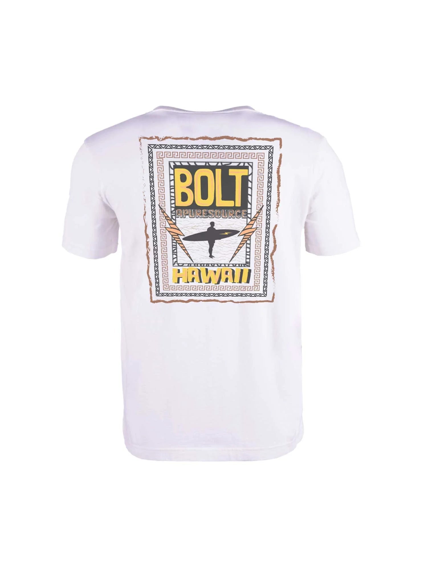 Bolt in Hawai T-Shirt - Off White - LAB10streetwear