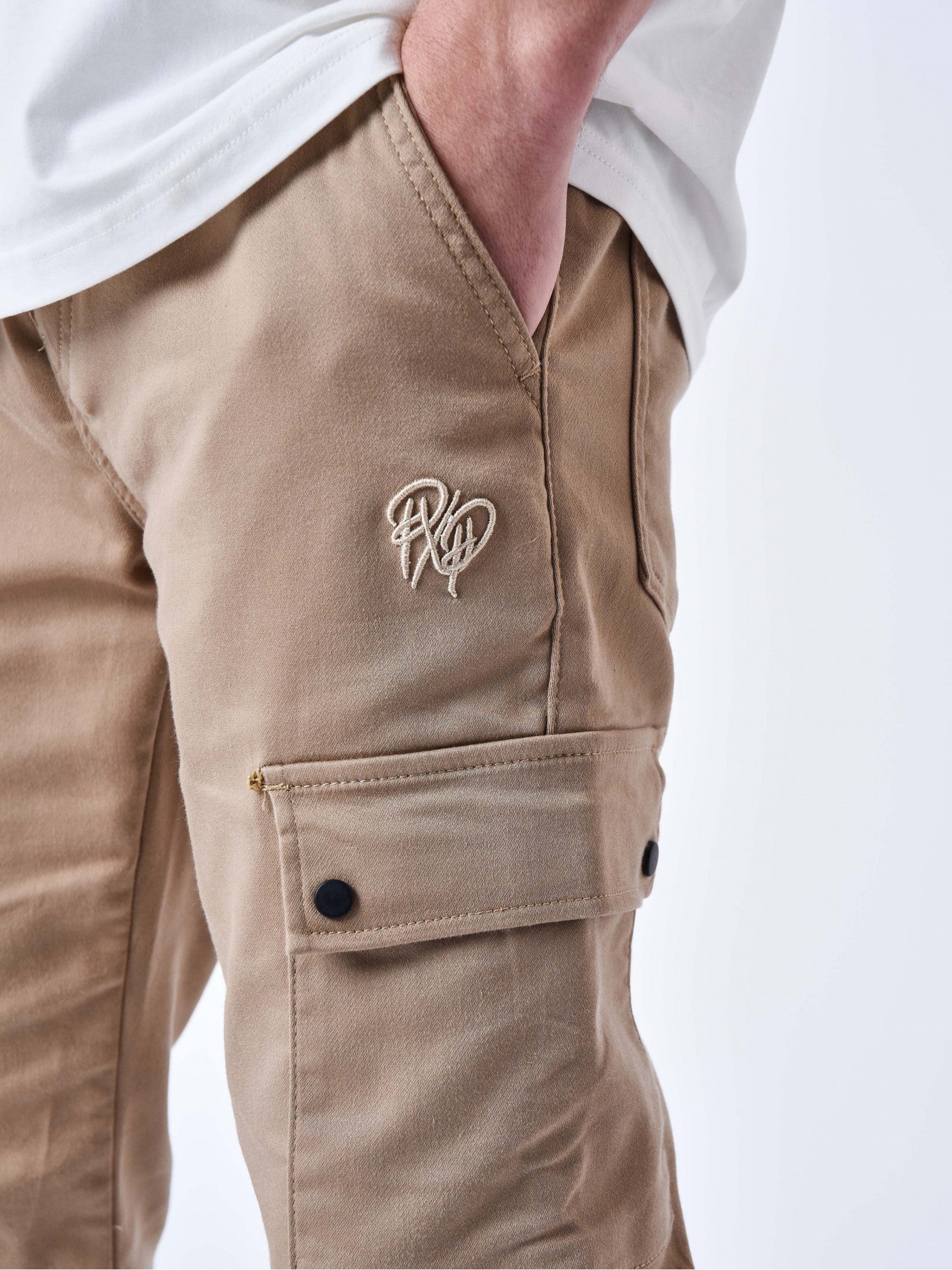 PXP cargo broek beige - lab10streetwear.nl