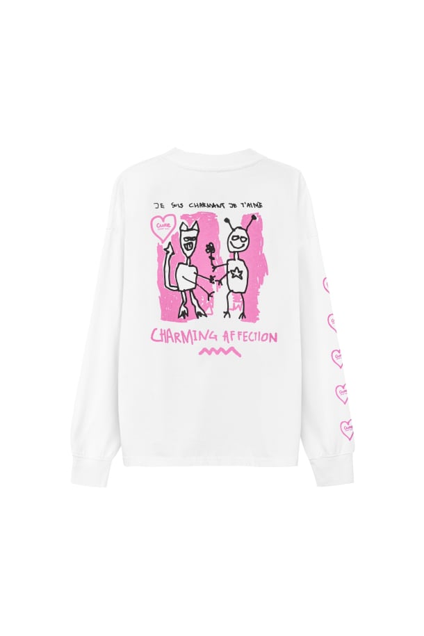 Charming Affection Longsleeve - Paper White