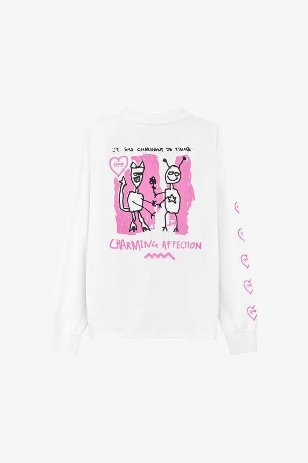Charming Affection Longsleeve - Paper White