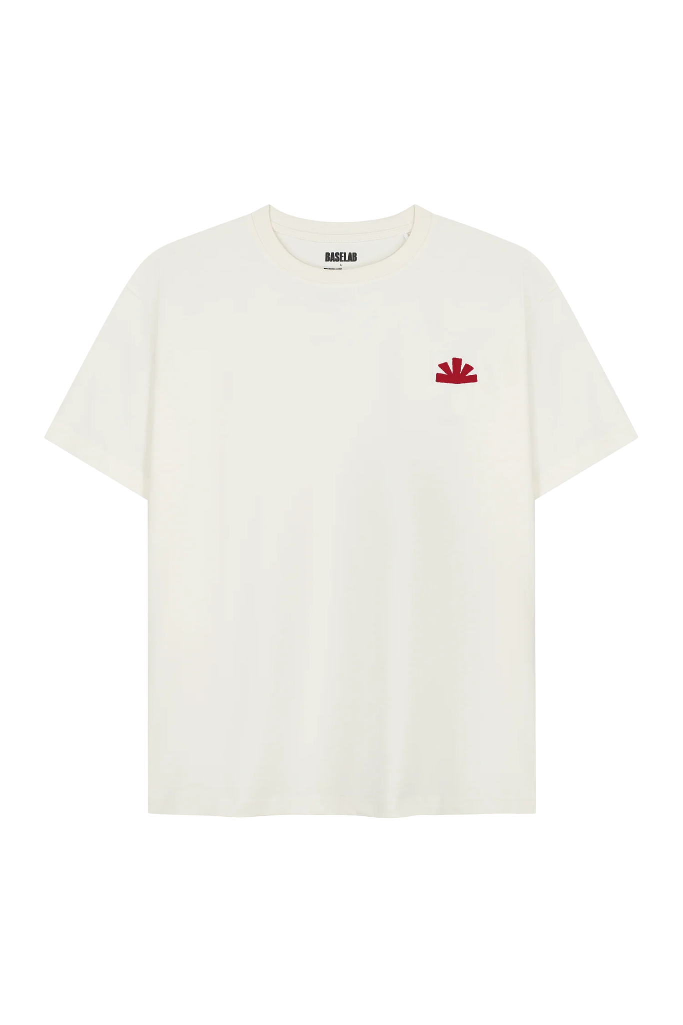 Circle T-shirt - Off White - LAB10streetwear