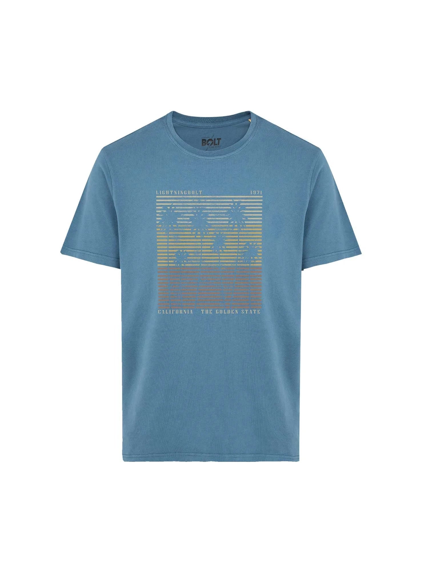 Golden State T-Shirt - Blauw - LAB10streetwear