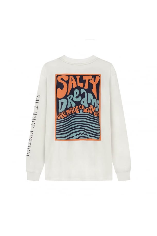 Salty Dreams Longsleeve - Vintage White