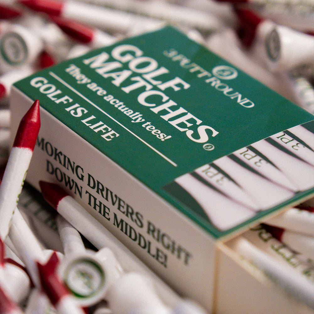 Set van 4 Golf Tee Match Boxes - LAB10streetwear