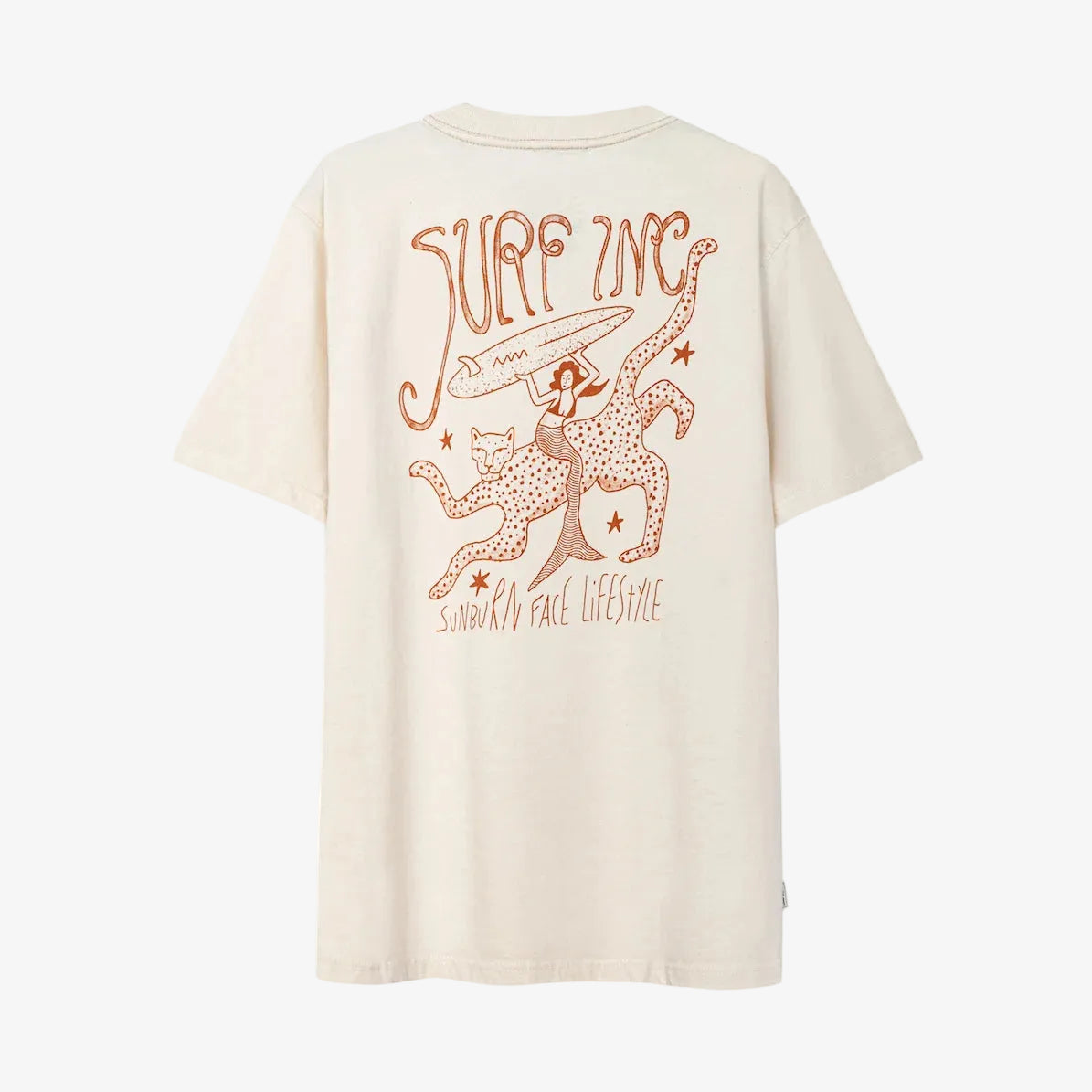 Surf.inc - Sunburn Tee - Super Natural - Lab10streetwear.nl