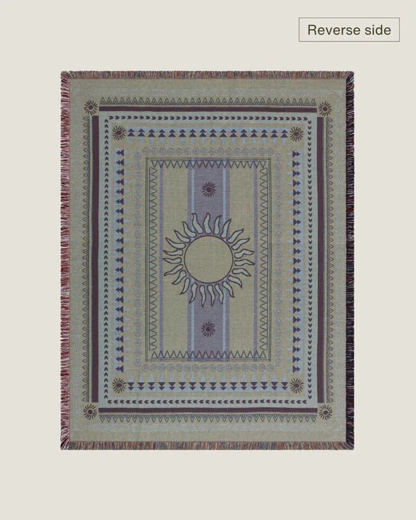 Sunset Burgundy Blanket - LAB10STREETWEAR