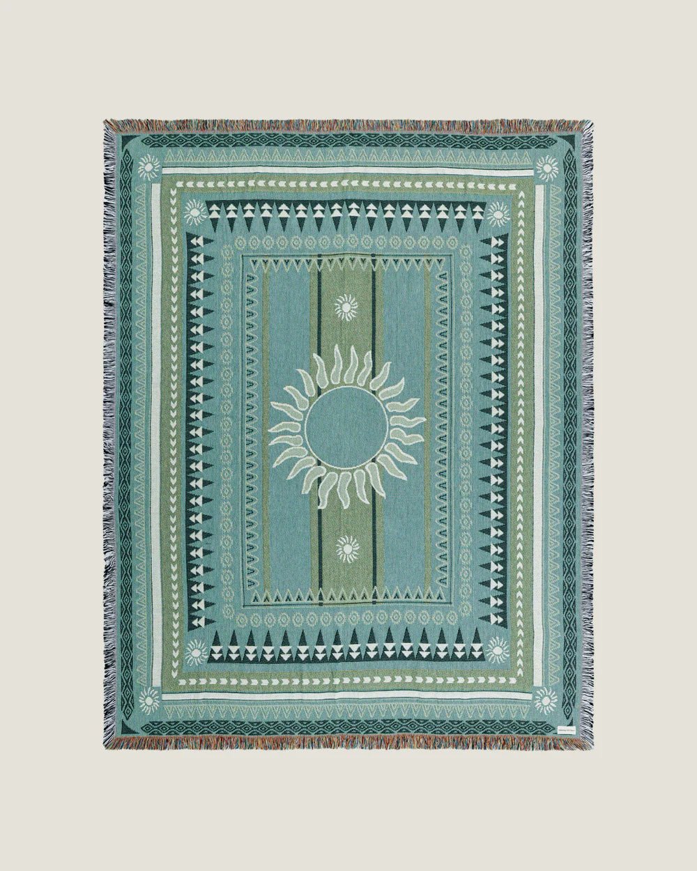 Sunset Green Blanket - LAB10STREETWEAR