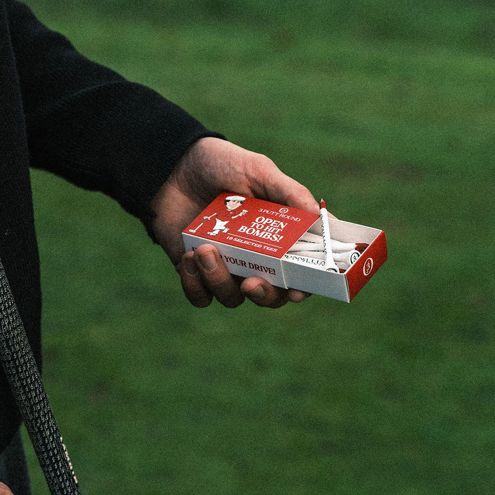 The Red Golf Tee Match Box - LAB10streetwear