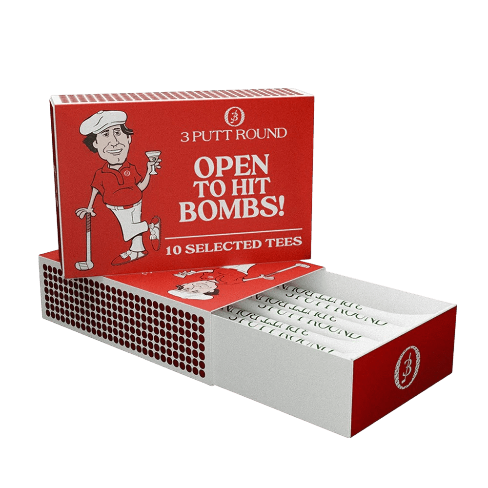 The Red Golf Tee Match Box - LAB10streetwear