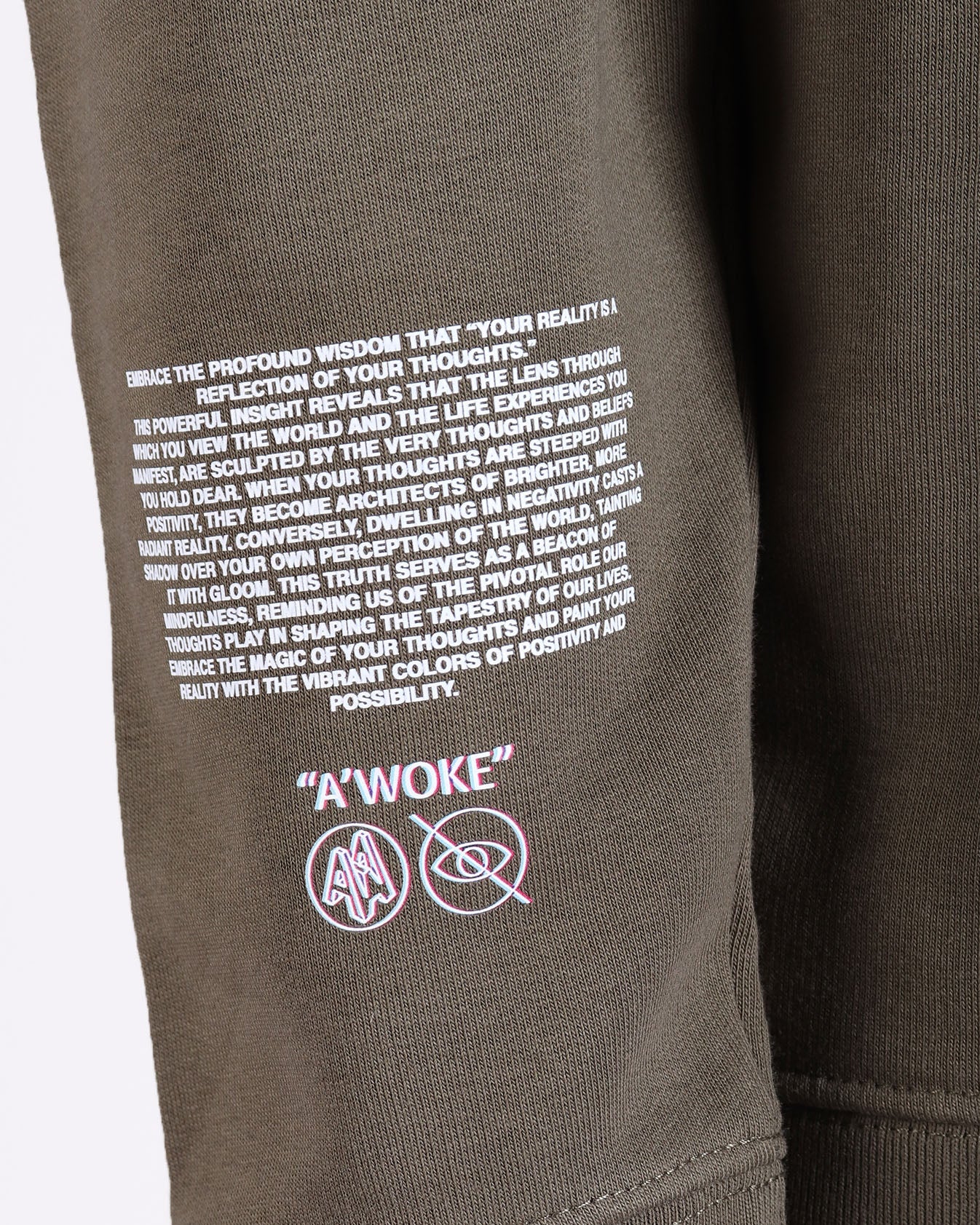 Thoughts Reality Reflection - Khaki - LAB10streetwear