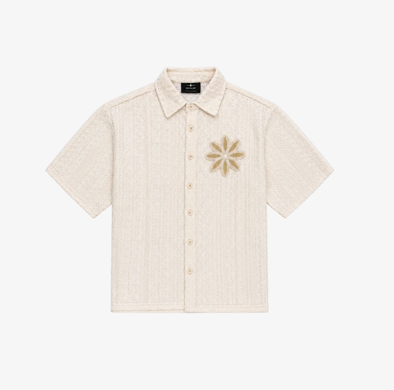PXP - Geborduurd overhemd met bloem - Lab10streetwear.nl