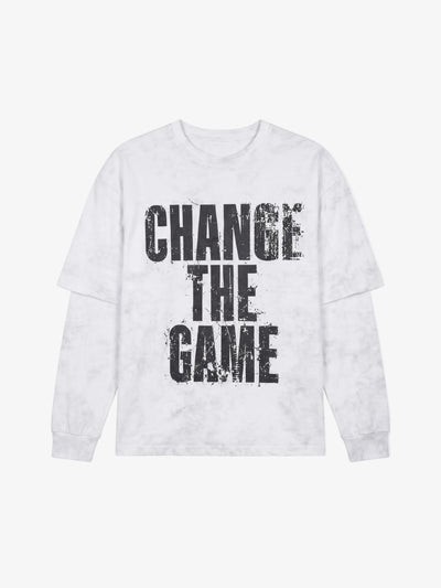 PXP - Longsleeve Shirt Vintage Effect Wit - Lab10streetwear.nl