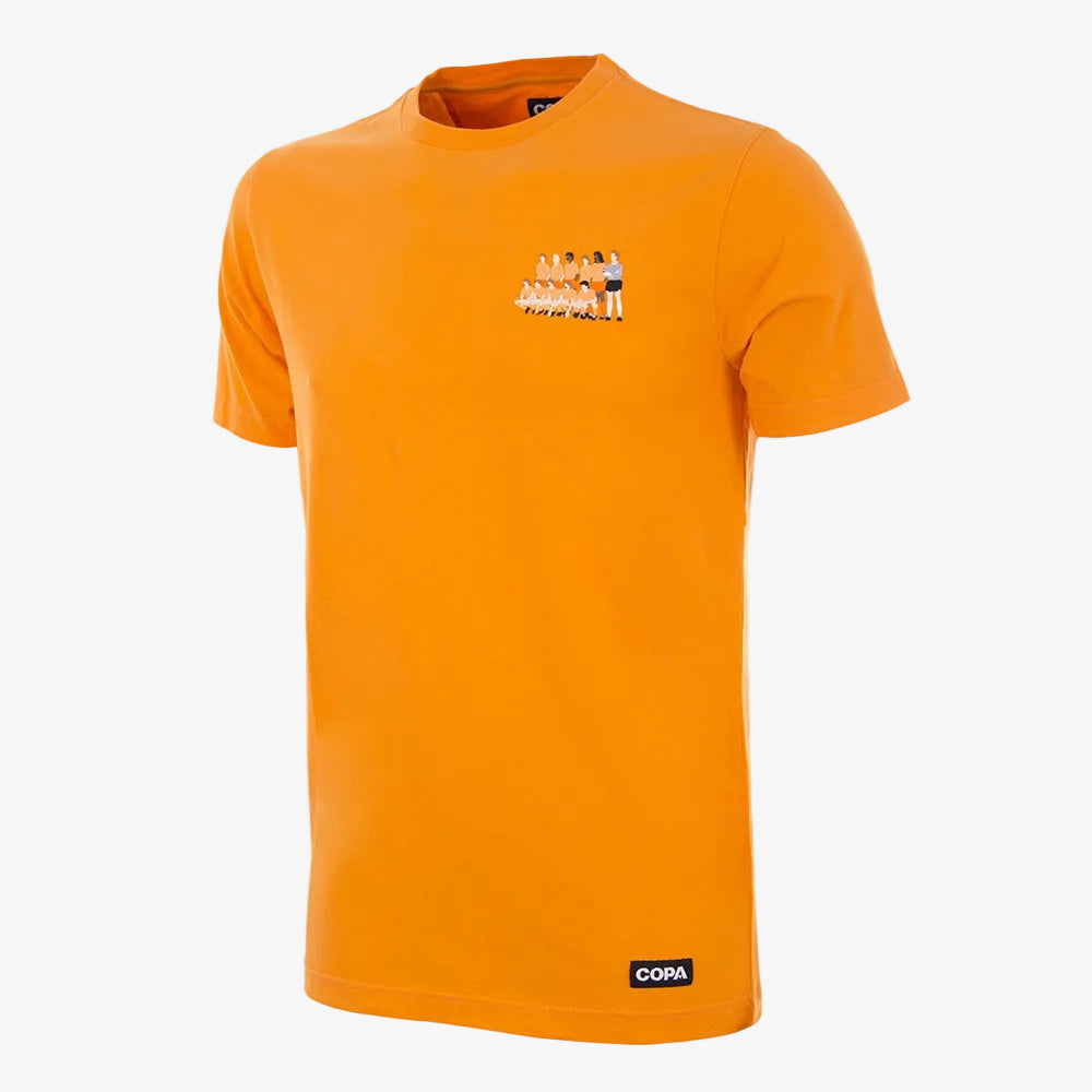 Copa football Holland 1988 European Champions Embroidery T-Shirt - lab10streetwear.nl