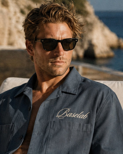 Baselab - Resort Blouse Sea Storm - Lab10streetwear.nl