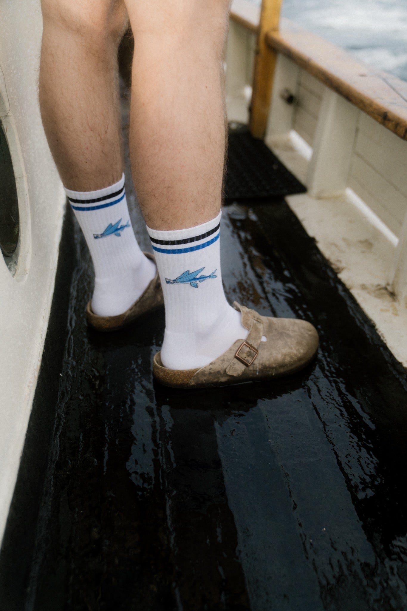 Lakor Fly Fish Tennis Socks - Lab10streetwear.com