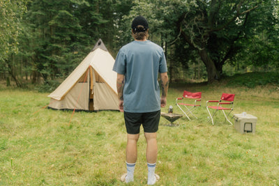 Lakor Mini Smoking Fish Hand T-Shirt - Bering Sea - Lab10streetwear.com