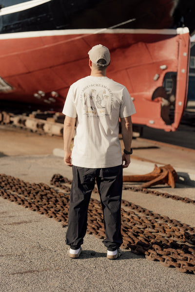 Lakor Seagull Squad Back T-Shrit - Rainy Day - Lab10streetwear.com
