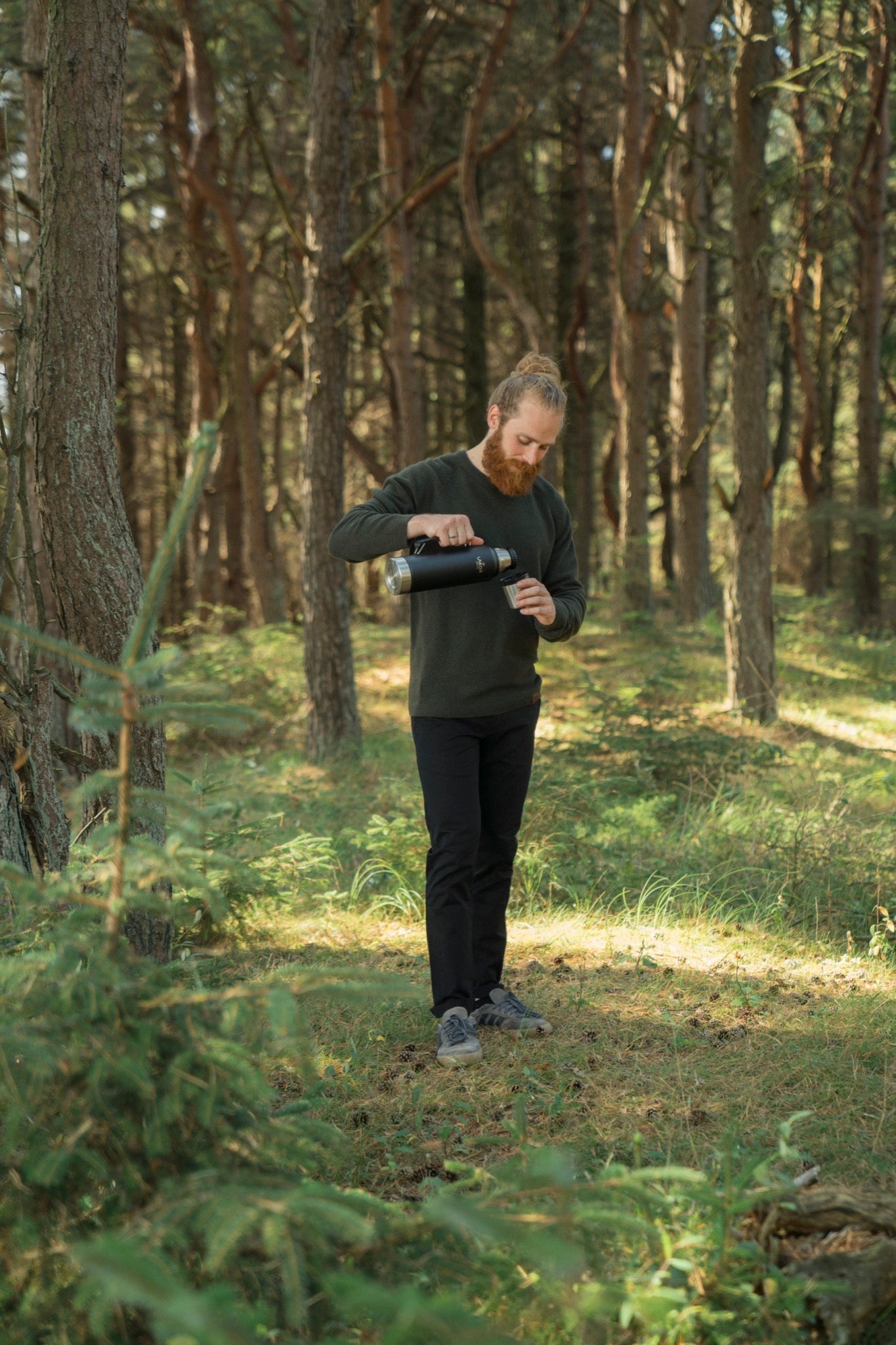 Lakor Topknot Knit Sweater - Groen - Lab10streetwear.com