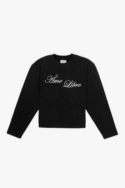 Ame Libre Observer Longsleeve Washed Grey - lab10streetwear.nl