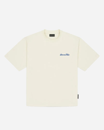 Oversized Backprint T-Shirt CAVIAR DEALER - Off White -lab10menswear.nl