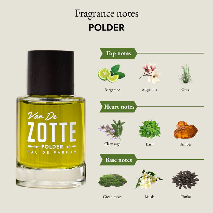 van de zotte - POLDER - 50ML Eau de Parfum - lab10streetwear.nl