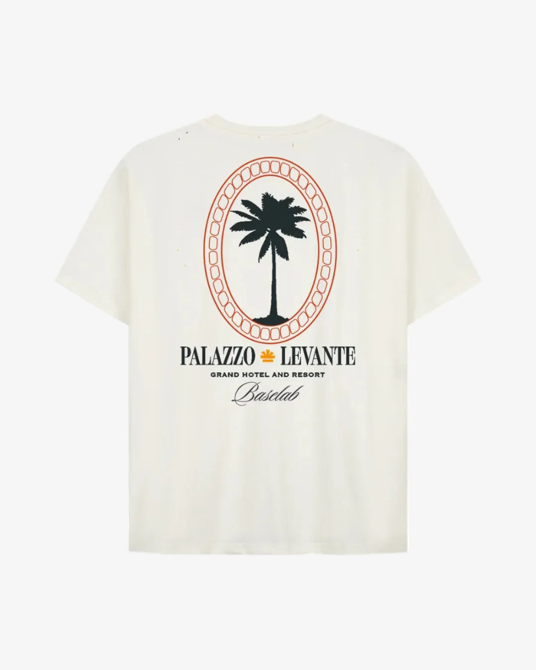 baselab resort t-shirt off white - lab10streetwear.nl
