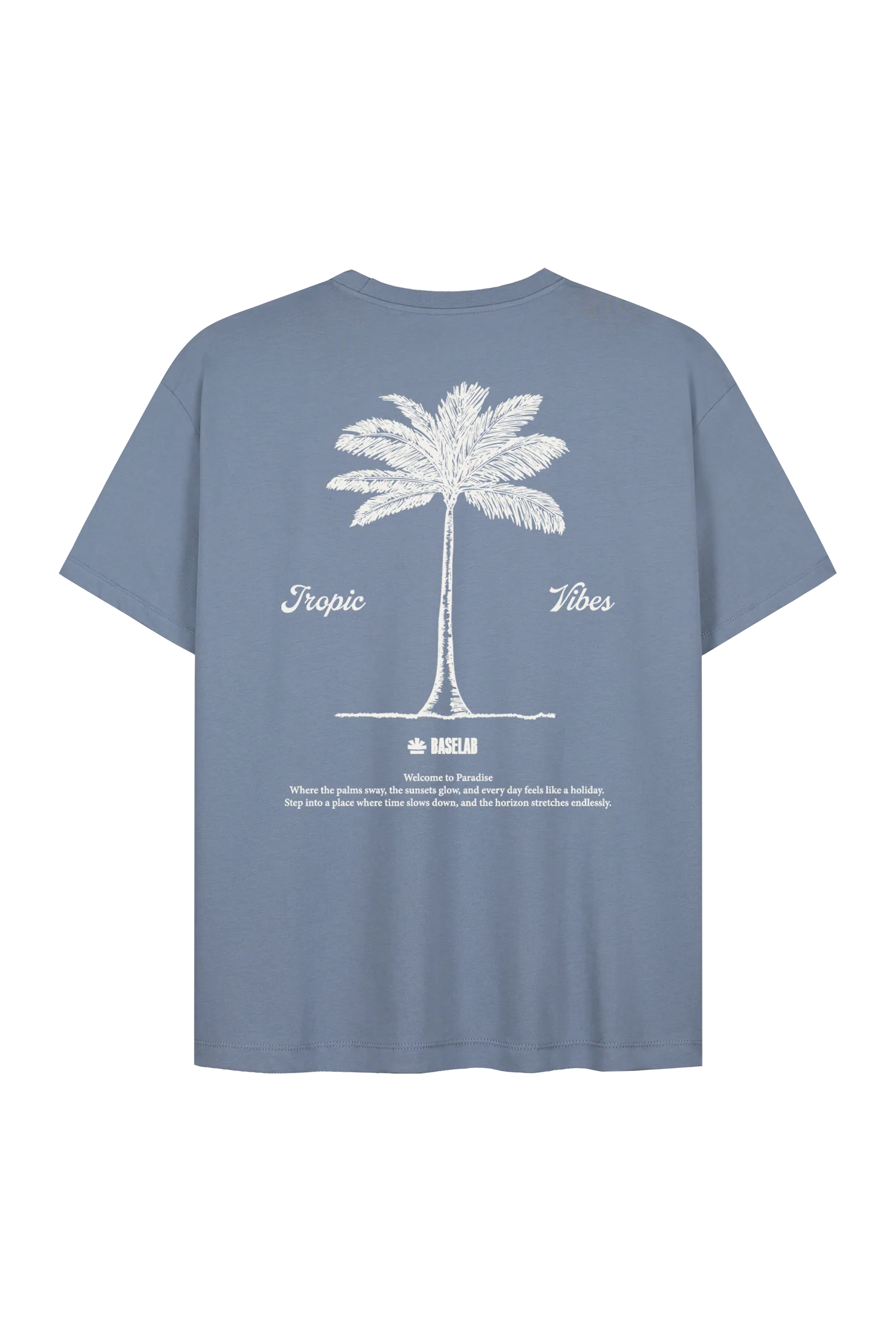 Baselab Tropic T-shirt Pale Blue - Lab10streetwear.nl
