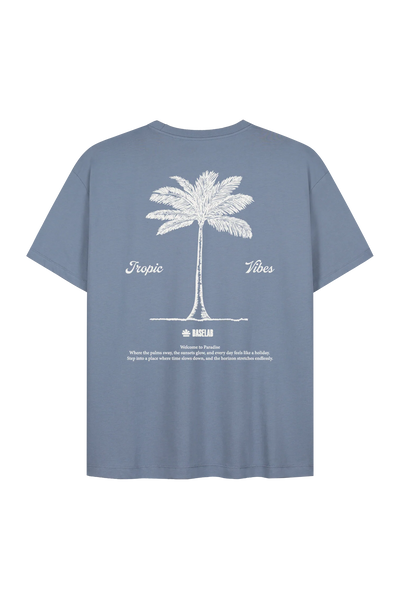 Baselab Tropic T-shirt Pale Blue - Lab10streetwear.nl