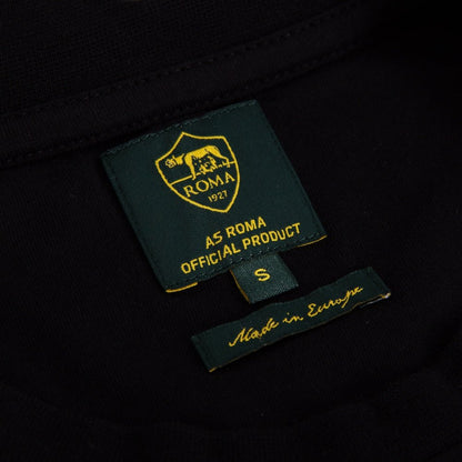 AS Roma Taper T-Shirt Zwart - LAB10streetwear