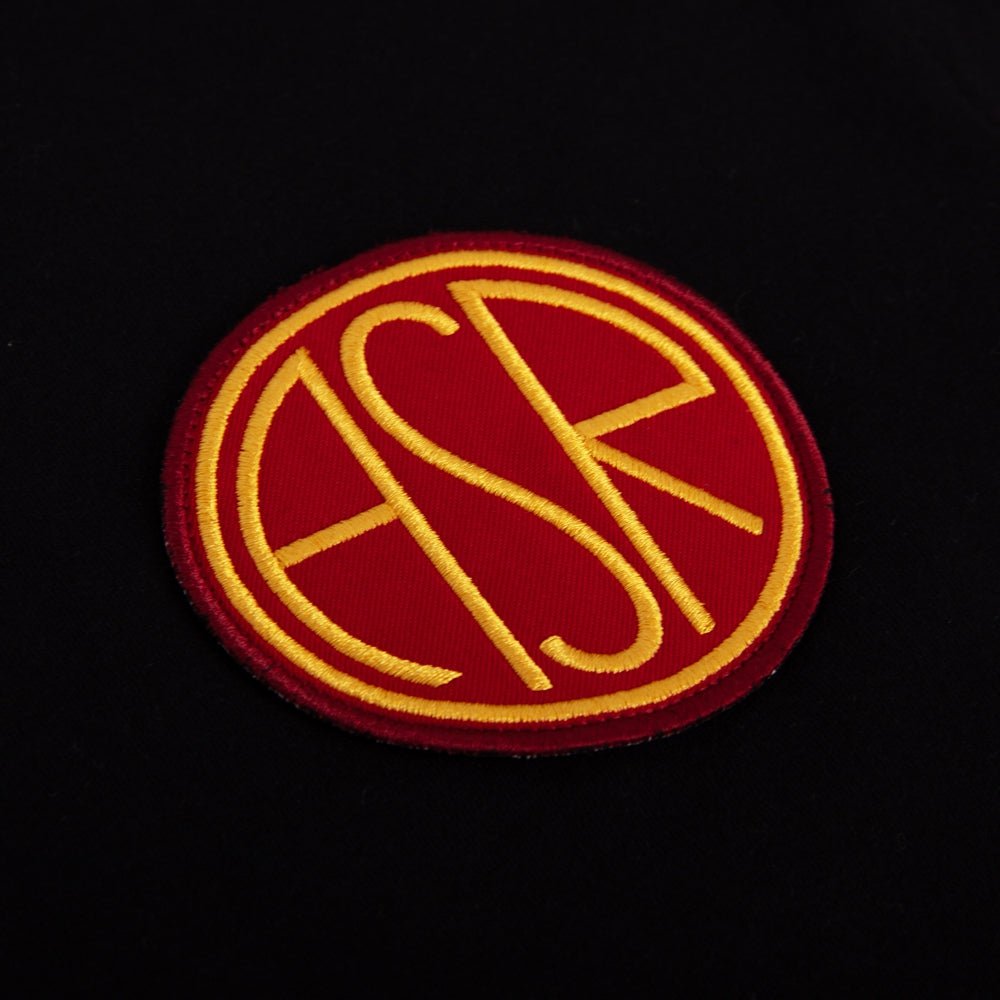 AS Roma Taper T-Shirt Zwart - LAB10streetwear