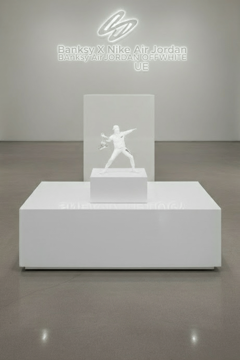 Banksy X Nike Air Jordan OFFWHITE - LAB10streetwear