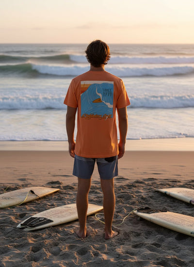 Barrel T-Shirt - Rood - LAB10streetwear