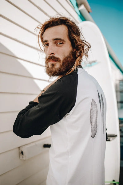 surf.inc Boards Longsleeve- Black & White -lab10streetwear.nl