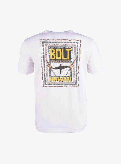 Bolt in Hawai T-Shirt - Off White - LAB10streetwear