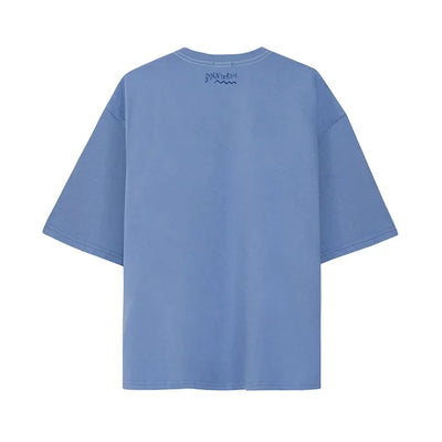 surf.inc Born To Roar Box Tee - Denim Blue -lab10streetwear.nl