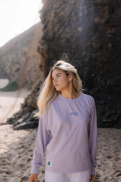 Surf.inc - Born To Roar Longsleeve - Purple Haze - Lab10streetwear.nl