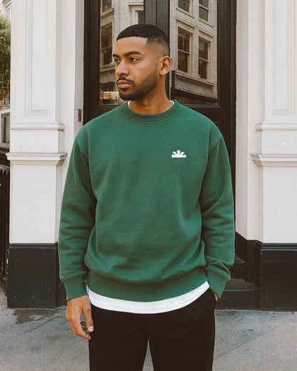 Circle Sweater - Groen - LAB10streetwear