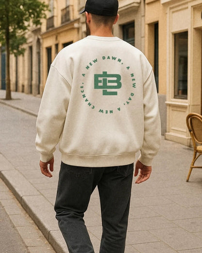 Circle Sweater - Off White - LAB10streetwear