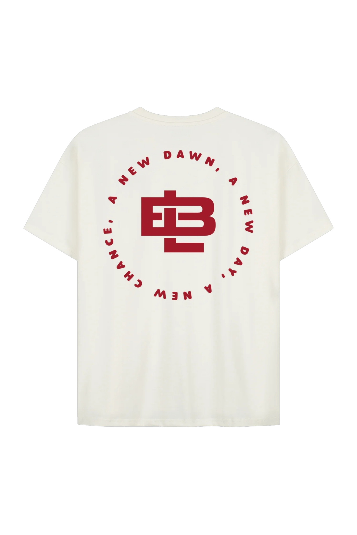 Circle T-shirt - Off White - LAB10streetwear