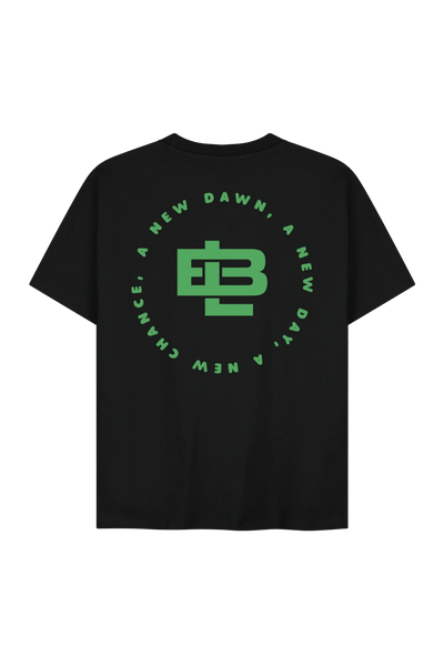 Circle T-shirt - Zwart - LAB10streetwear