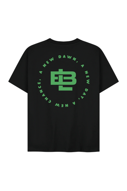 Circle T-shirt - Zwart - LAB10streetwear