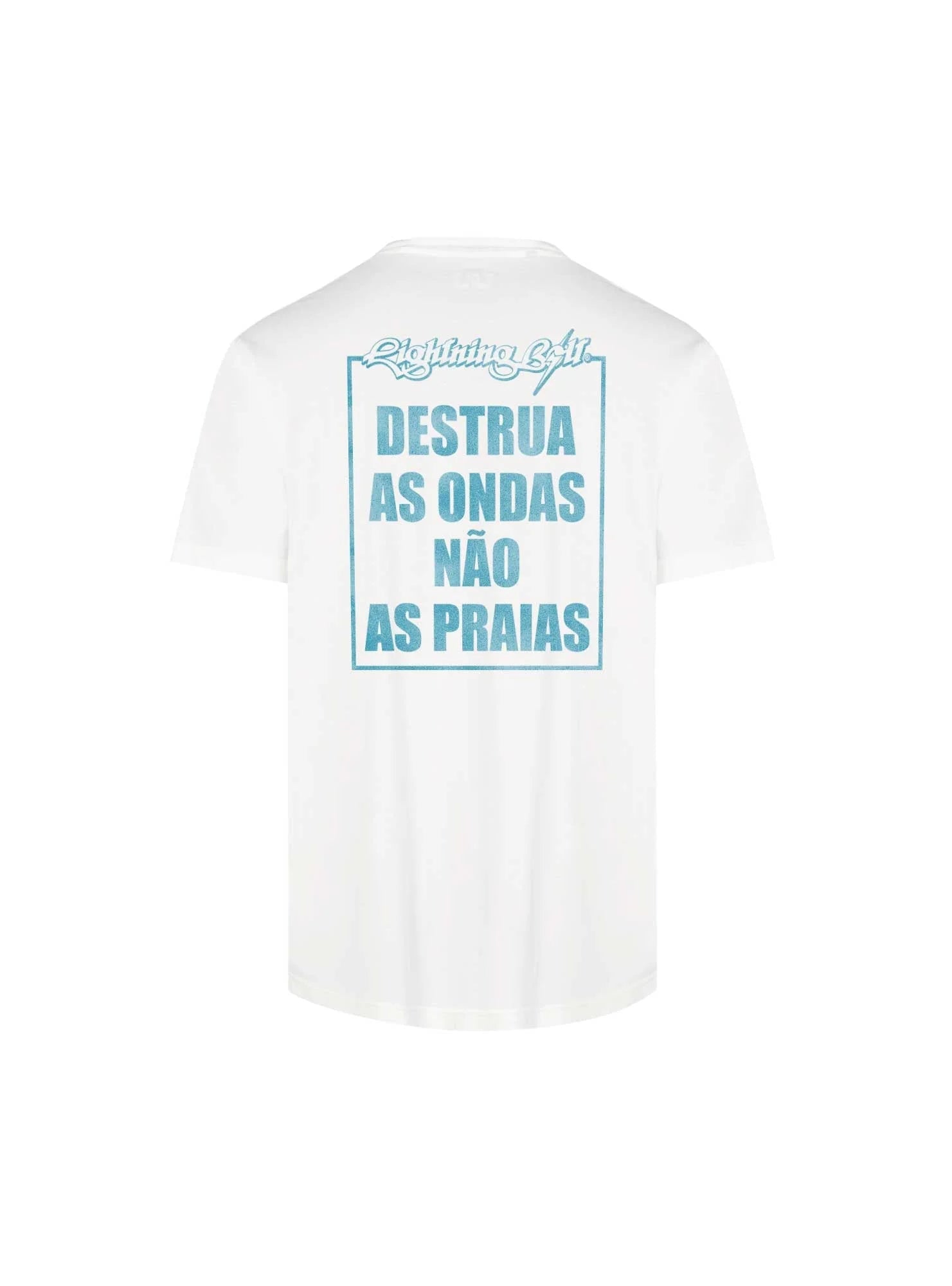 Destroia As Ondas T-Shirt - Off White - LAB10streetwear