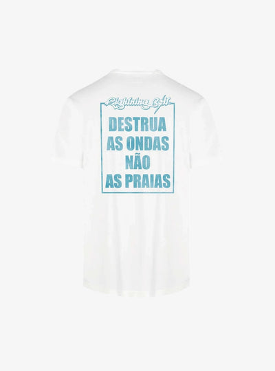 Destroia As Ondas T-Shirt - Off White - LAB10streetwear