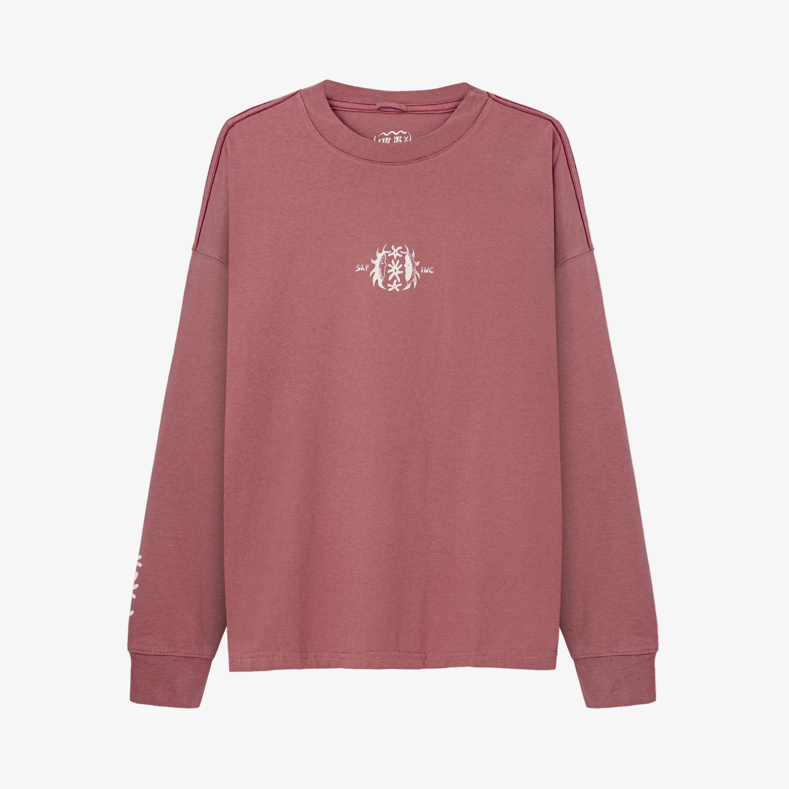 Surf.inc - Face Shine Longsleeve - Raspberry Punch - Lab10streetwear.nl